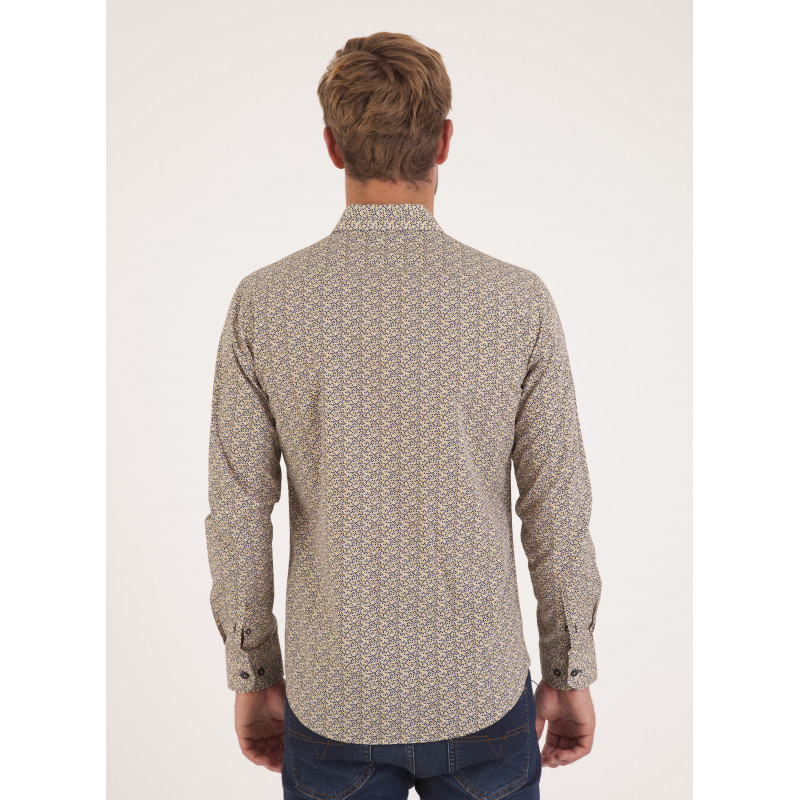 Chemise Pêche À La Mouche Pour Homme – Rep Your Water – Verte Bruyère, Manches Longues, Brodée