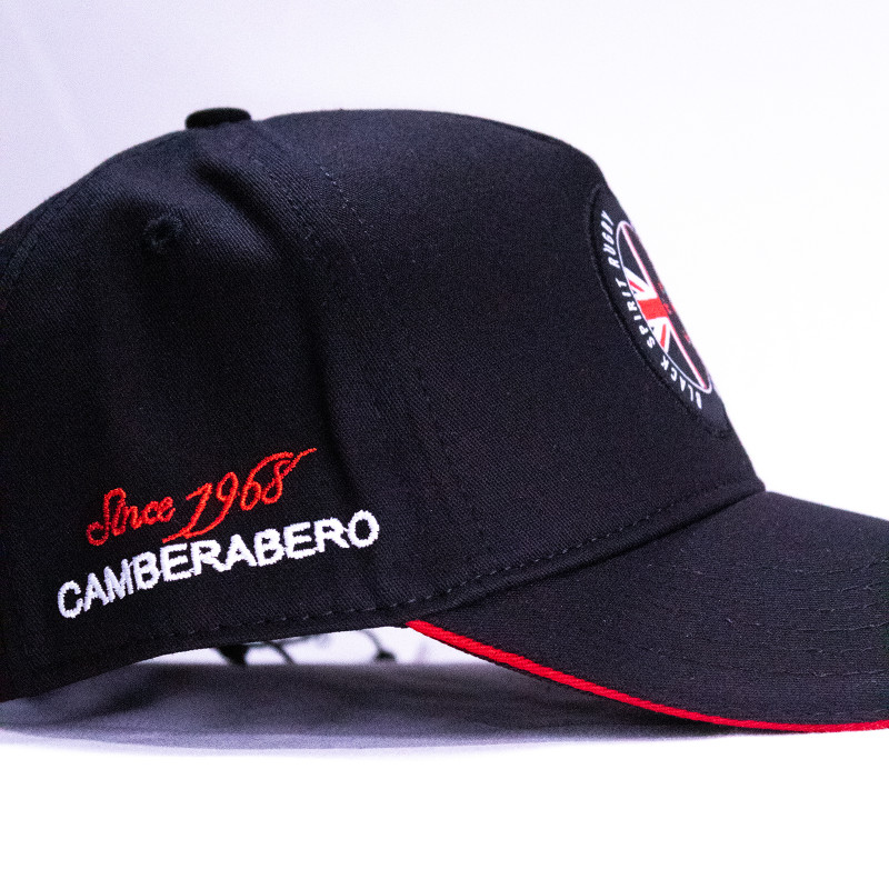 Casquette tradition en toile noir