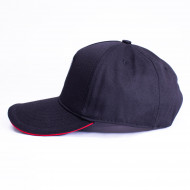Casquette tradition en toile noir