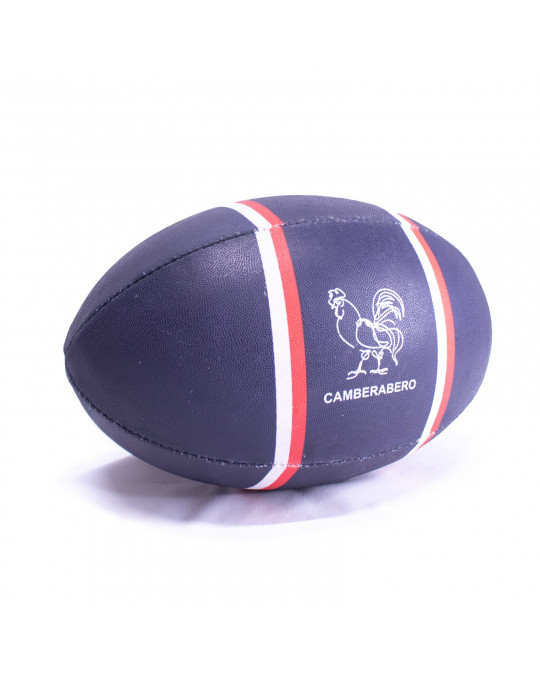 Ballon rugby France bleu marine