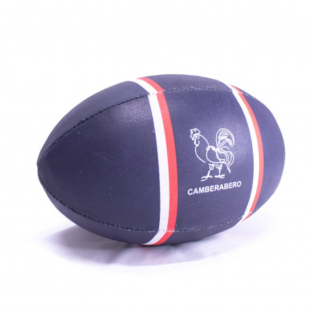 Ballon rugby France bleu marine
