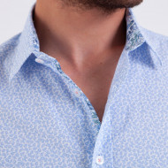 Chemise manches courtes à imprimé