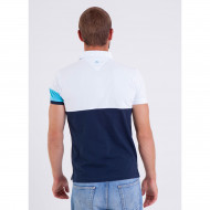 Polo colorblock manches courtes