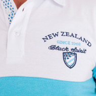 Polo colorblock manches courtes