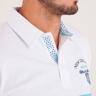 Polo colorblock manches courtes