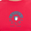 T-shirt uni print poitrine rugby nations