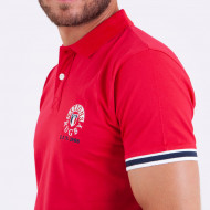 Polo avec print poitrine rugby nations