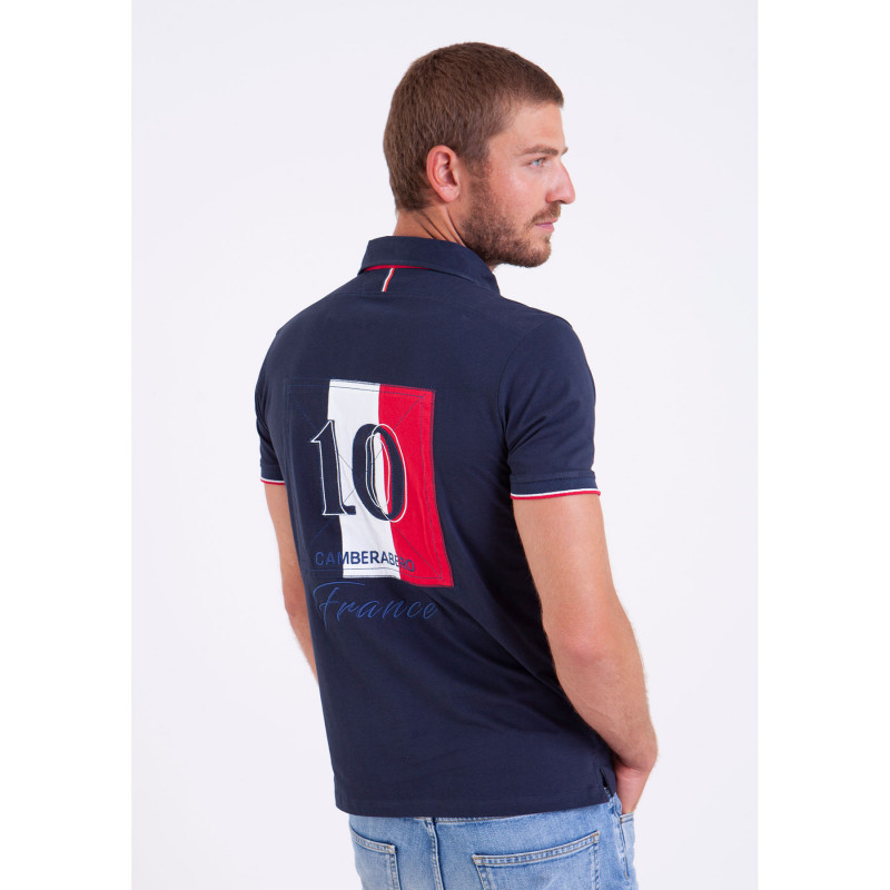 Polo/maillot jersey uni rugby France N°10