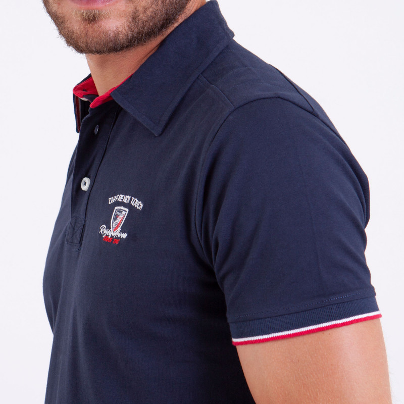 Polo/maillot jersey uni rugby France N°10