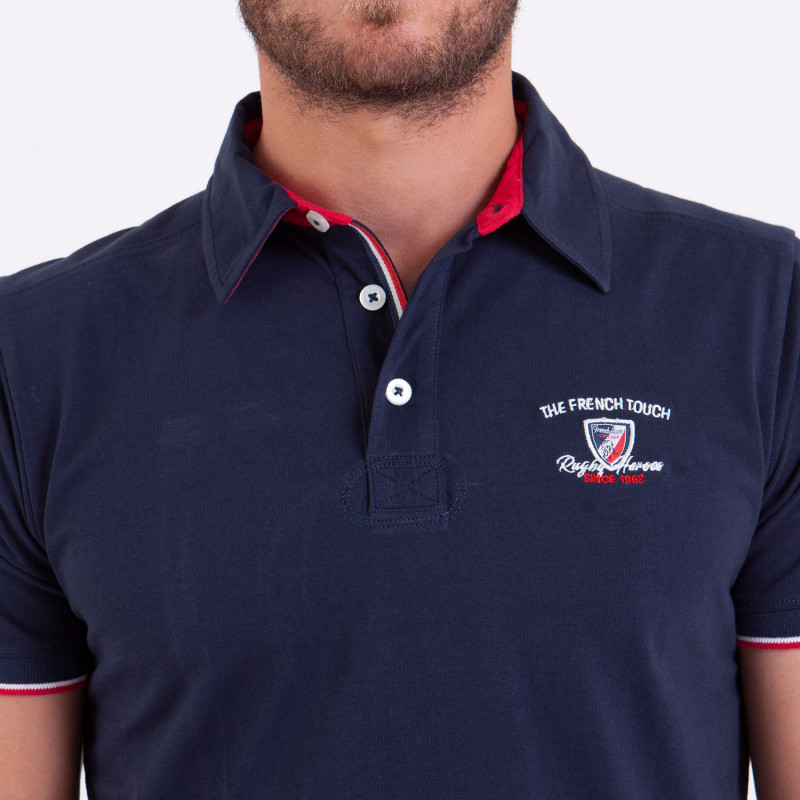 Polo/maillot jersey uni rugby France N°10