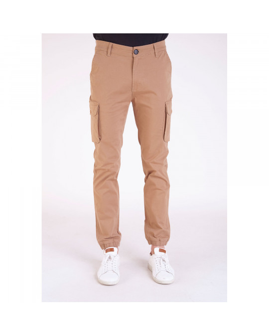 Pantalon cargo uni