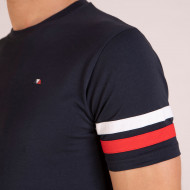Tee-shirt uni à broderie dos
