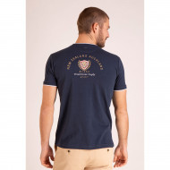 Tee-shirt uni à broderies