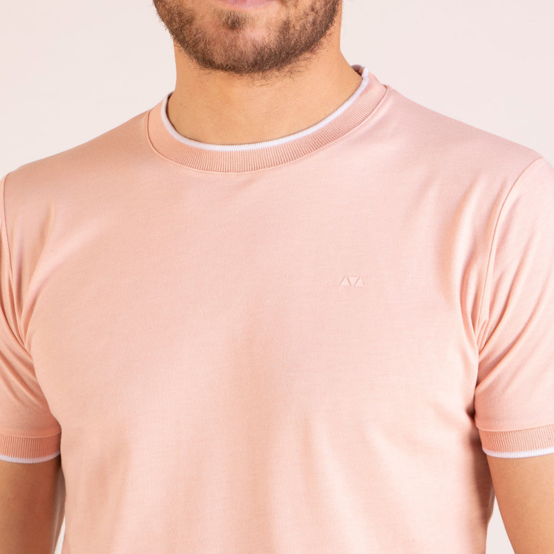Tee-shirt manches courtes chiné
