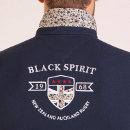 Maillot manches courtes uni avec broderie dos