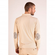 Maillot manches longues avec broderie et détails fleuris