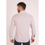 Chemise manches longues à mini motifs