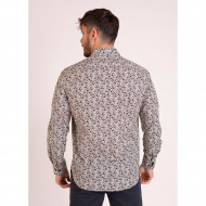 Chemise manches longues fleurie
