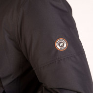 Parka à capuche noir