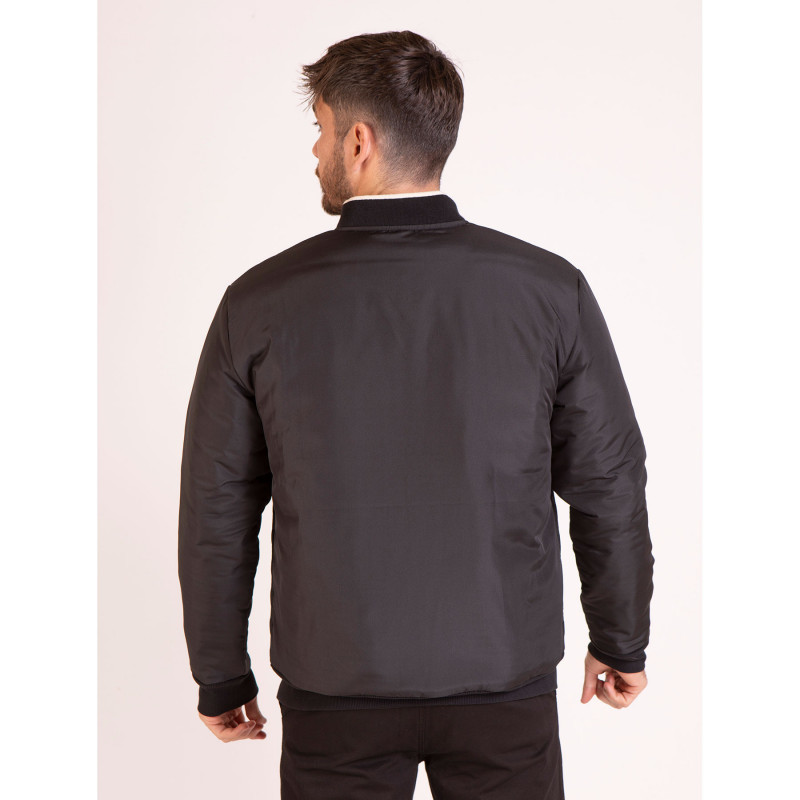 Veste matelassée col teddy