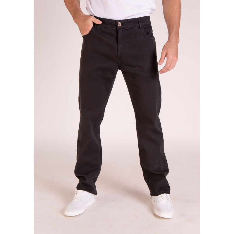 Pantalon en coton coupe regular