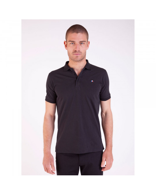 POLOESS 03 - Polo jersey avec logo brodé