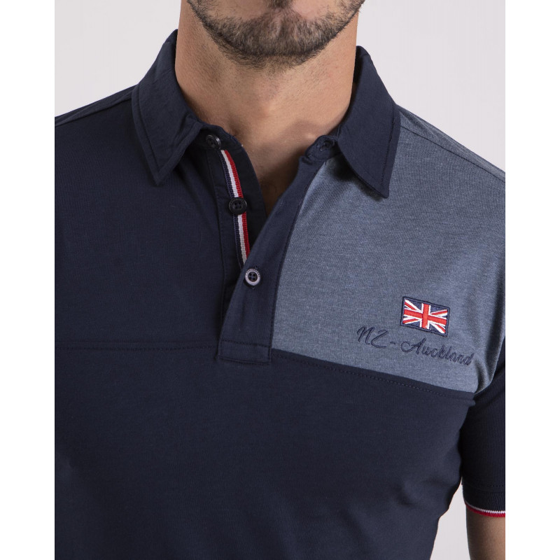 Polo broderie poitrine et dos NZA