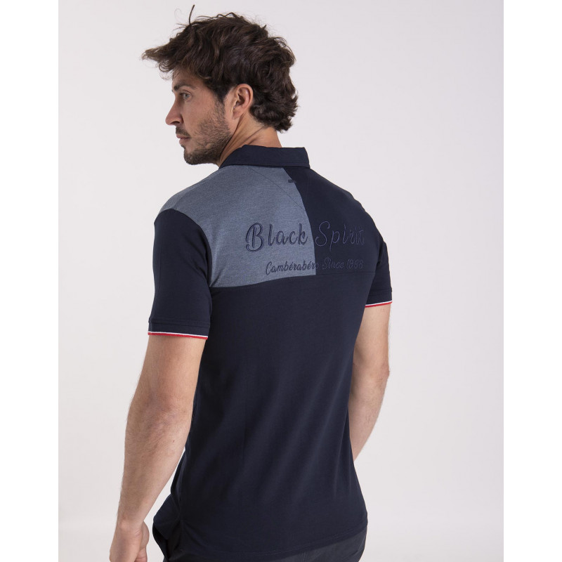 Polo broderie poitrine et dos NZA
