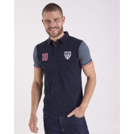 Maillot manches courtes en jersey chiné