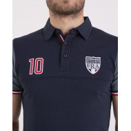 Maillot manches courtes en jersey chiné