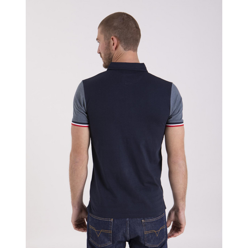 Maillot manches courtes en jersey chiné