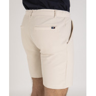Short chino fantaisie taille élastique avec cordon