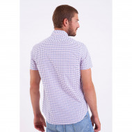 Chemise manches courtes à motifs