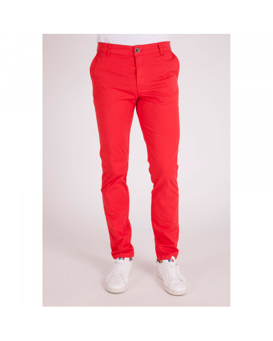 PANTALON CHINO TOILE COTON