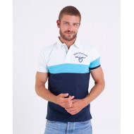 Polo colorblock manches courtes