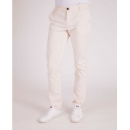 PANTALON CHINO TOILE COTON