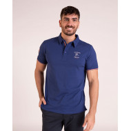 Maillot uni manches courtes avec détails contrastés