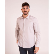 Chemise manches longues à mini motifs