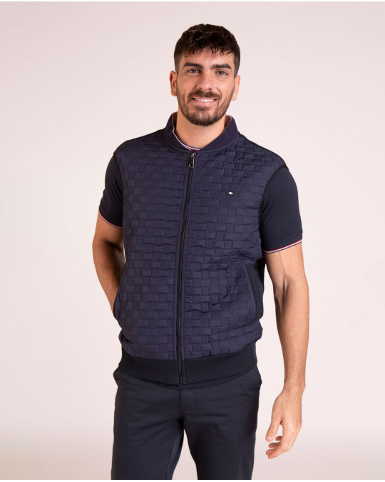 Veste sans manches matelassée