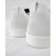 Baskets en cuir blanc