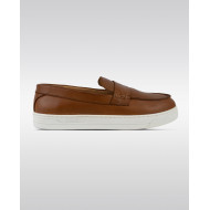 Mocassins en cuir camel