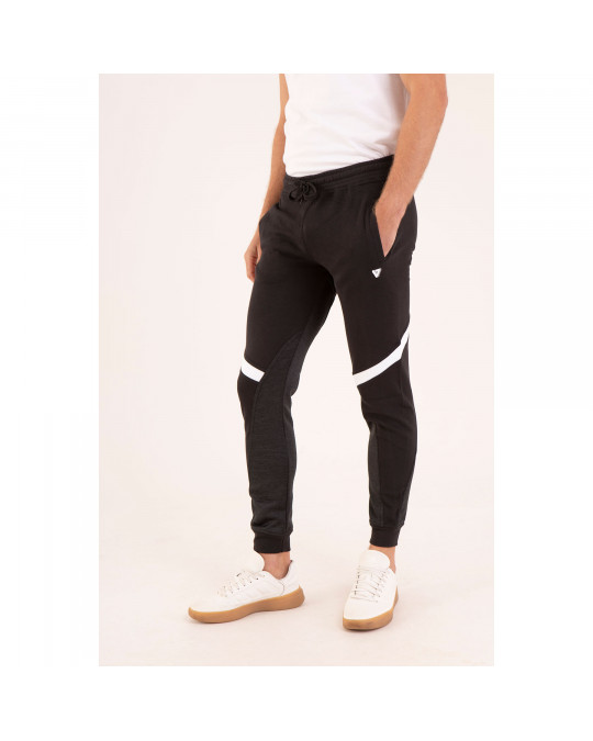 Pantalon de survêtement bi-matière TIBO