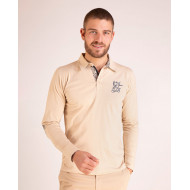 Maillot manches longues avec broderie et détails fleuris