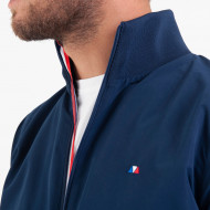 Veste mi-saison polyester bleu marine