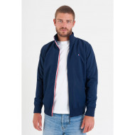 Veste mi-saison polyester bleu marine
