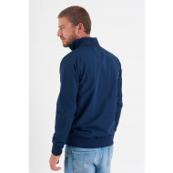 Veste mi-saison polyester bleu marine