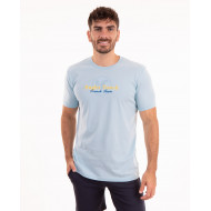 T-shirt manches courtes avec broderie poitrine