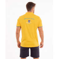Maillot manches courtes avec écussons et broderies