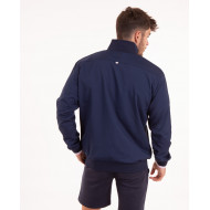 Veste unie à col montant
