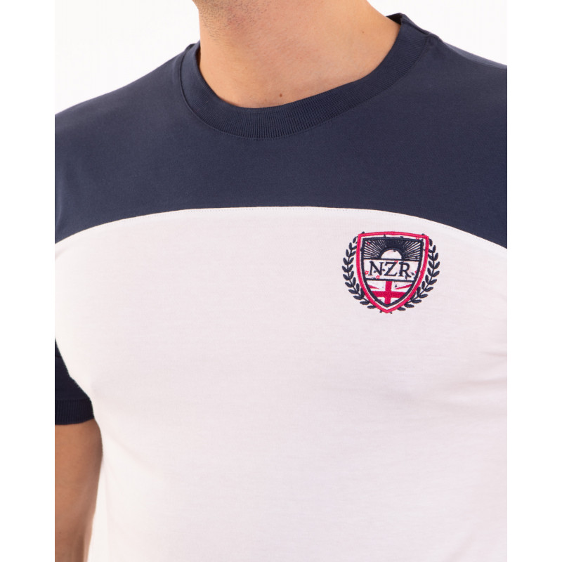 T-shirt manches courtes bicolore New Zealand